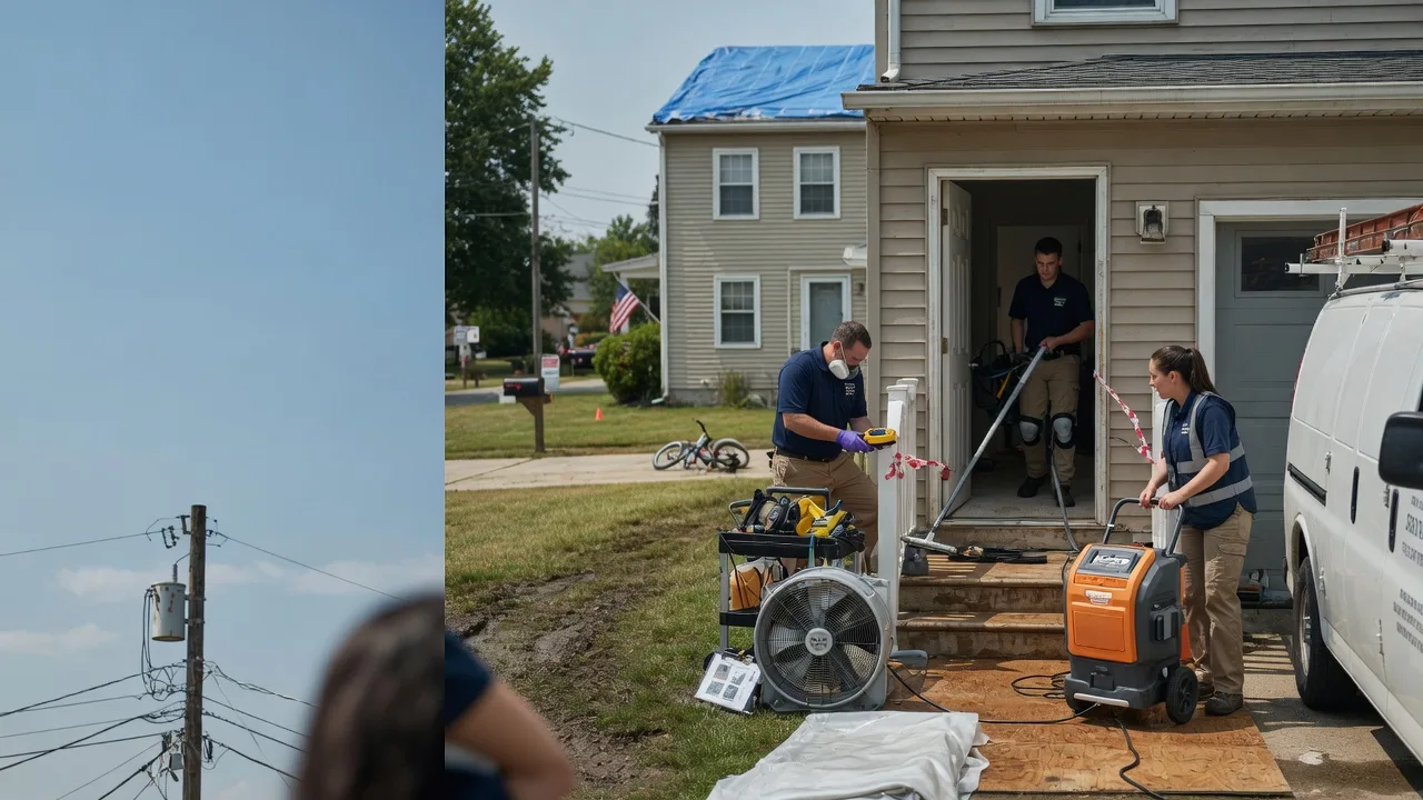 Water Damage Repair in Unionville, MI near me